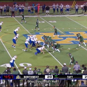 Northwest vs Taft (8/28/19)