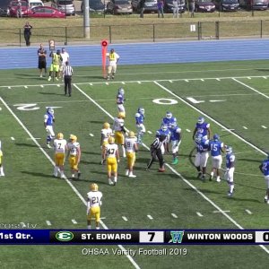 St Edward vs Winton Woods (9/28/19)